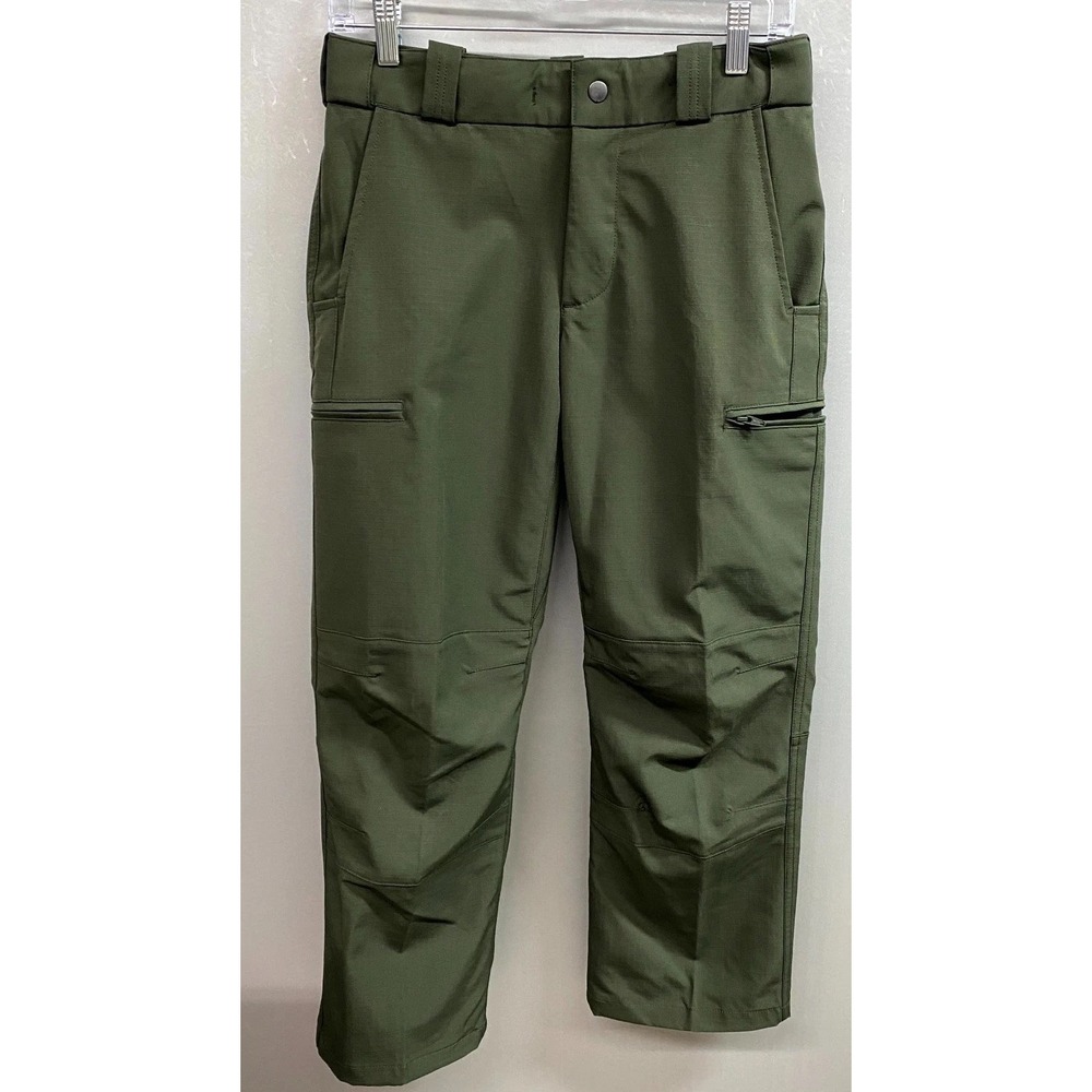 Blauer Flexrs Covert Tactical Pants Womens 4 Olive Green Ripstop Water Repellent